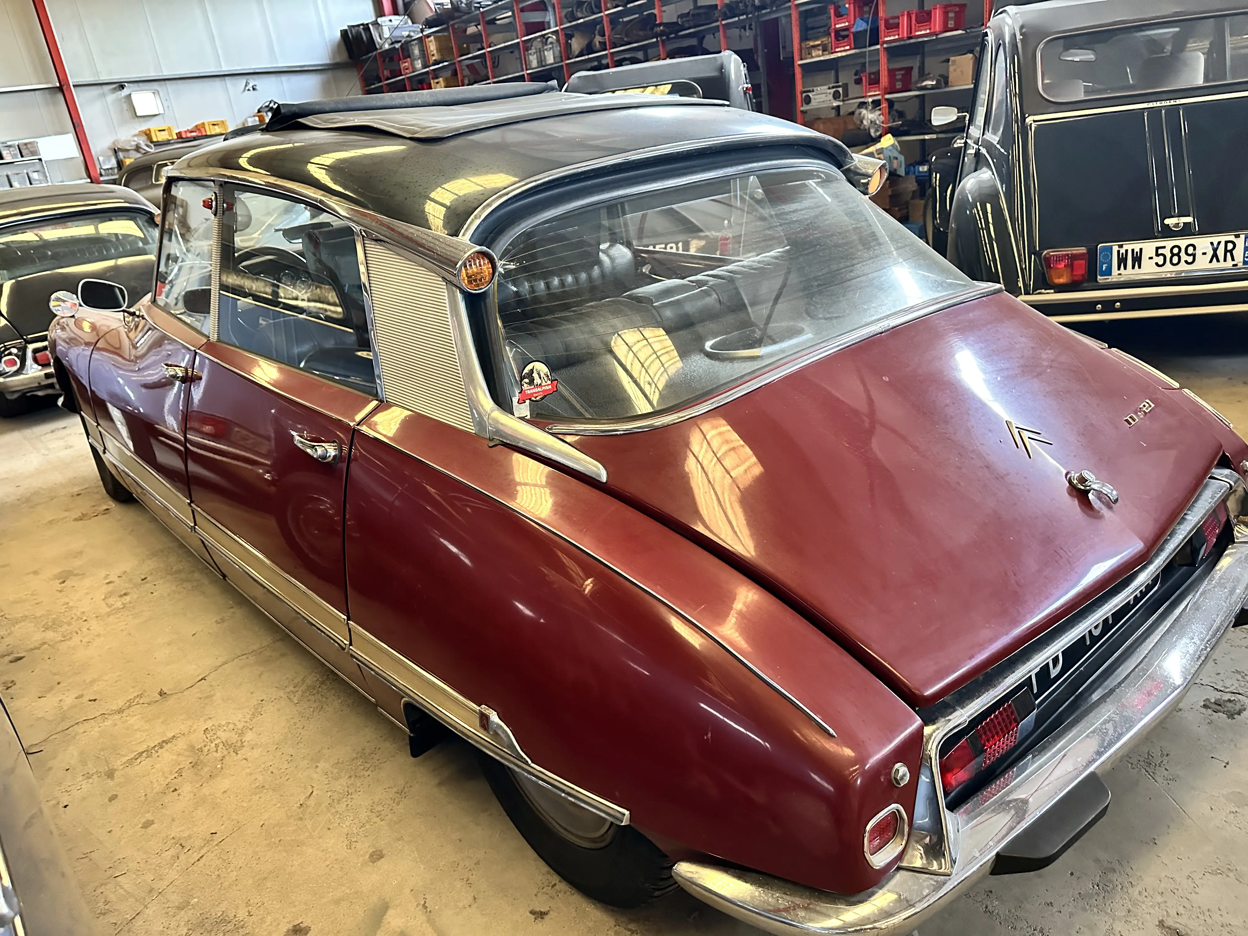 Citroën DS 21 Compresseur Interieur