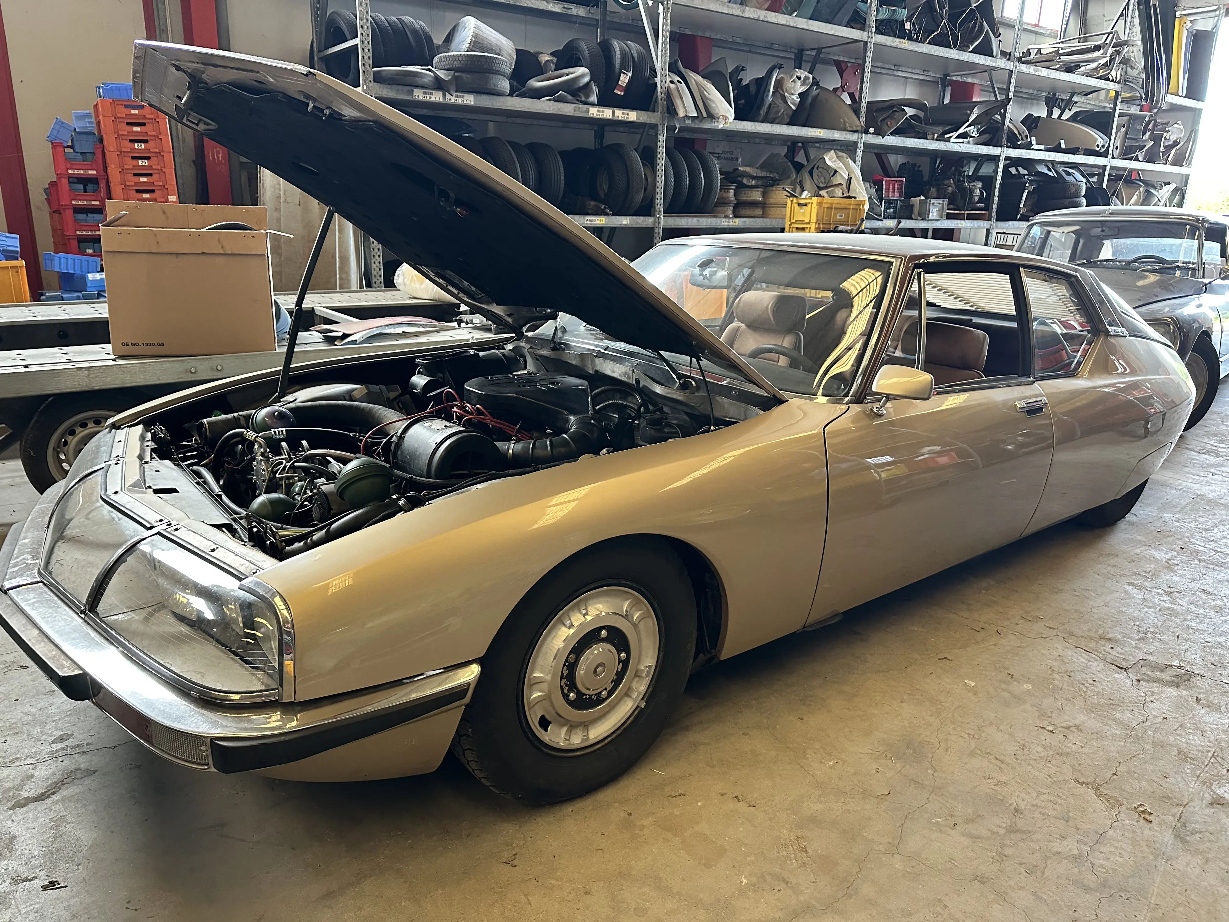 Citroën SM Carbu Seitenansicht