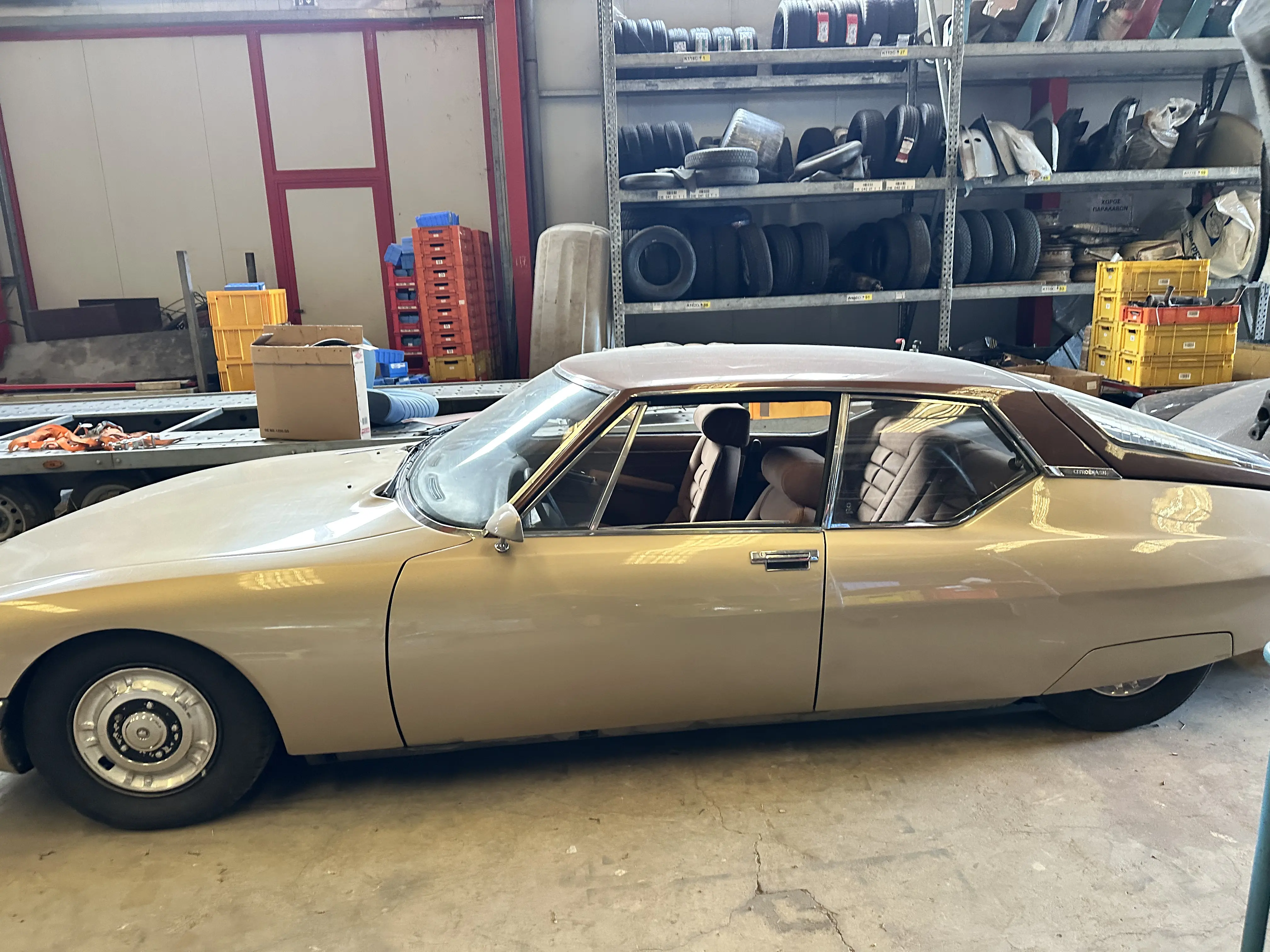 Citroën SM Carbu Heckansicht