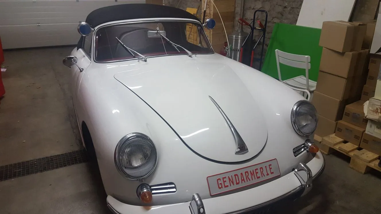 Porsche 356 Gendarmerie Frontansicht