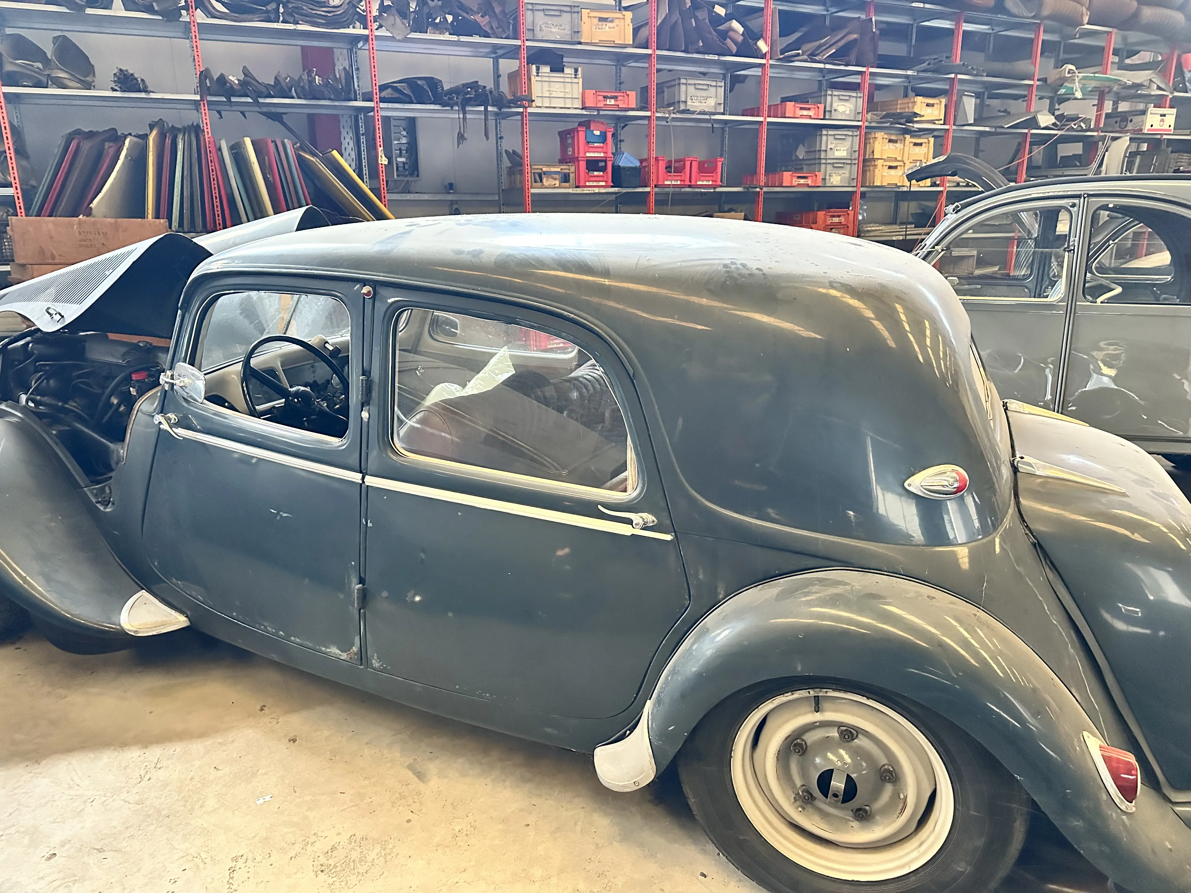 Citroën Traction 15CV Heckansicht